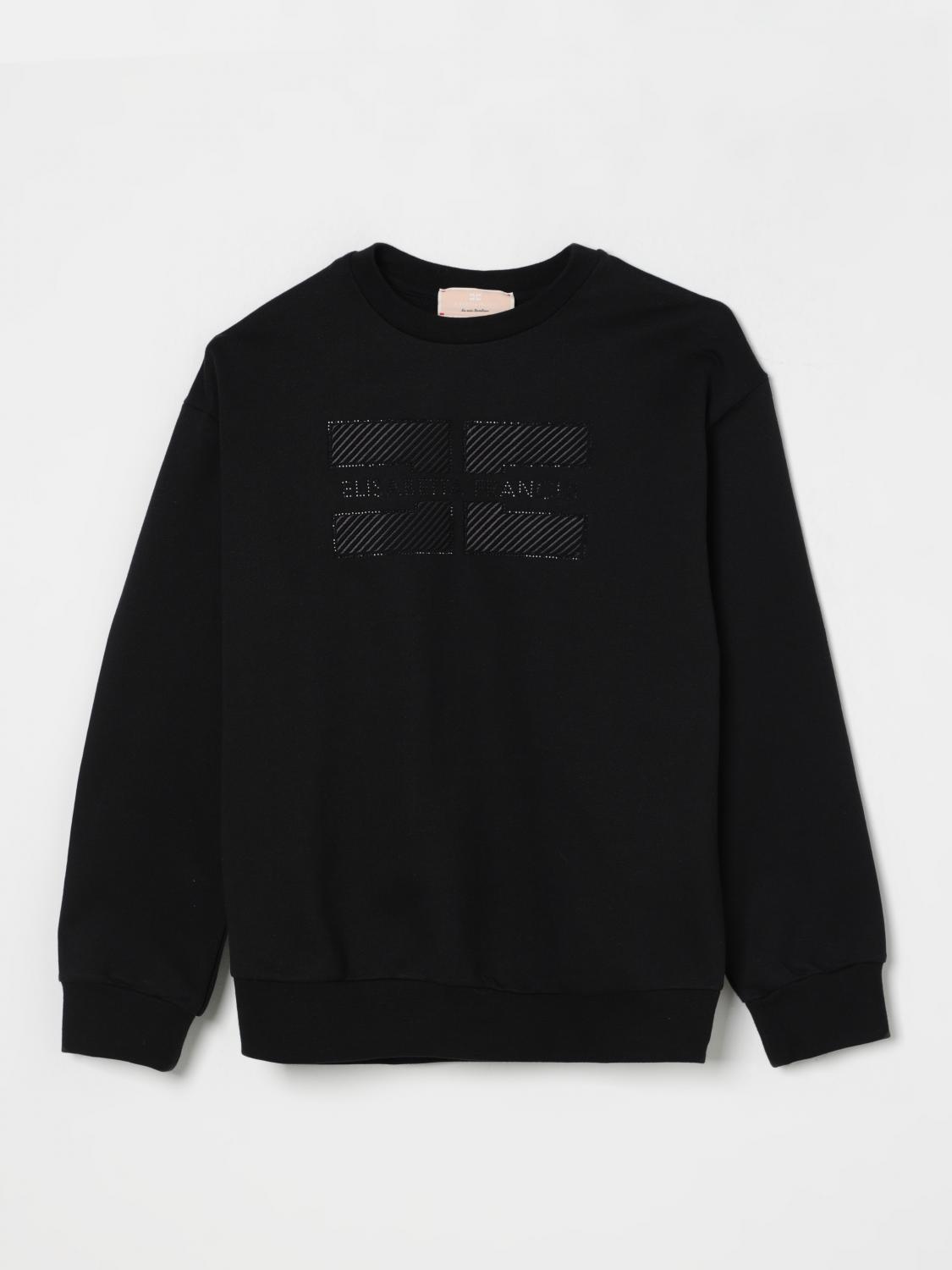 Elisabetta Franchi La Mia Bambina Sweater Kids Color Black In Black