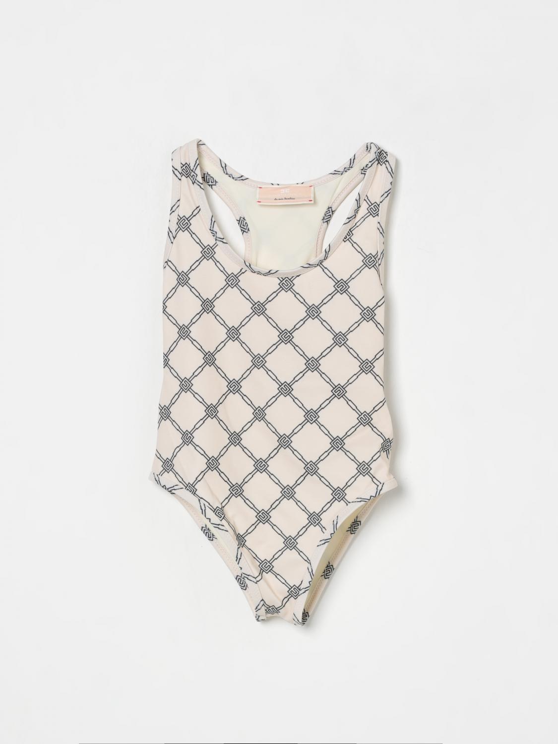 Elisabetta Franchi La Mia Bambina Swimsuit  Kids Color Butter In Butter