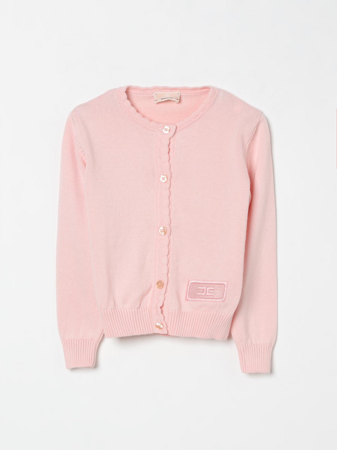 Elisabetta Franchi La Mia Bambina Sweater  Kids Color Pink In Pink