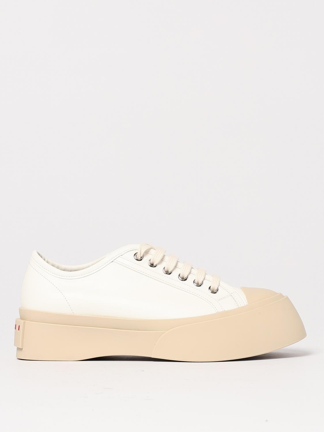 Shop Marni Sneakers Woman Color White
