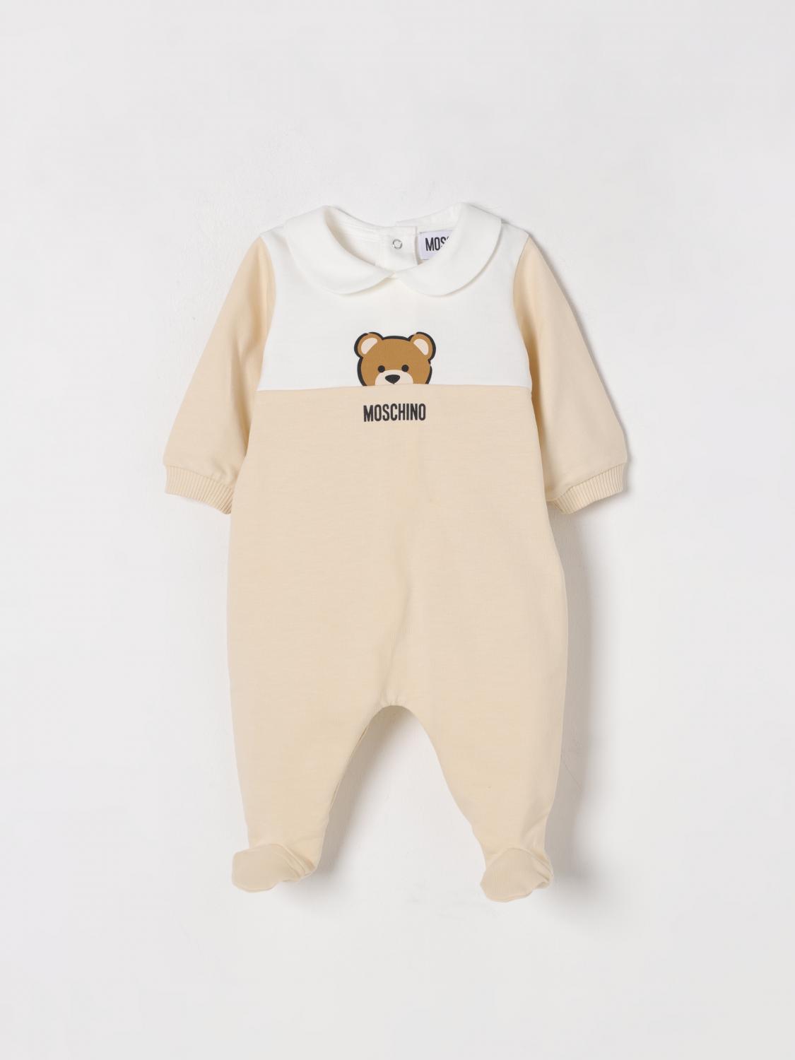 Moschino Tracksuits Kids Color Beige In Beige