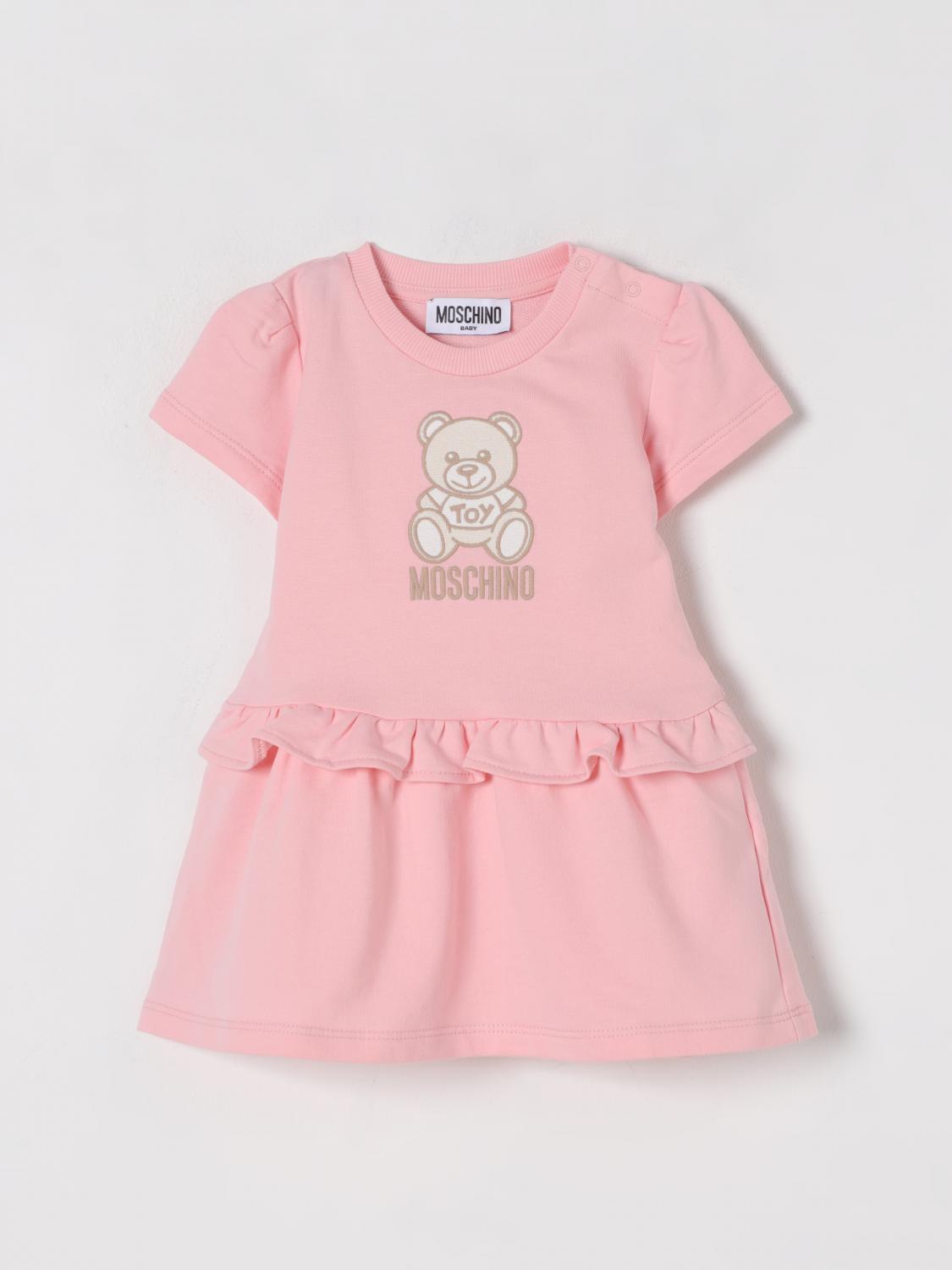 Moschino Romper  Kids Color Pink In Pink
