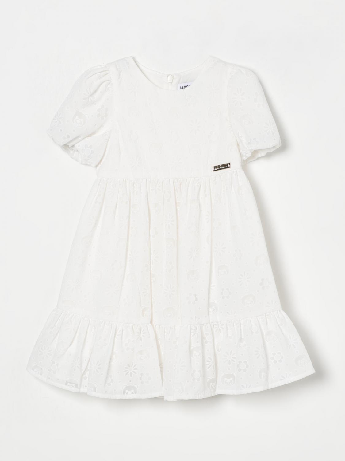 Moschino Romper  Kids Color White In White