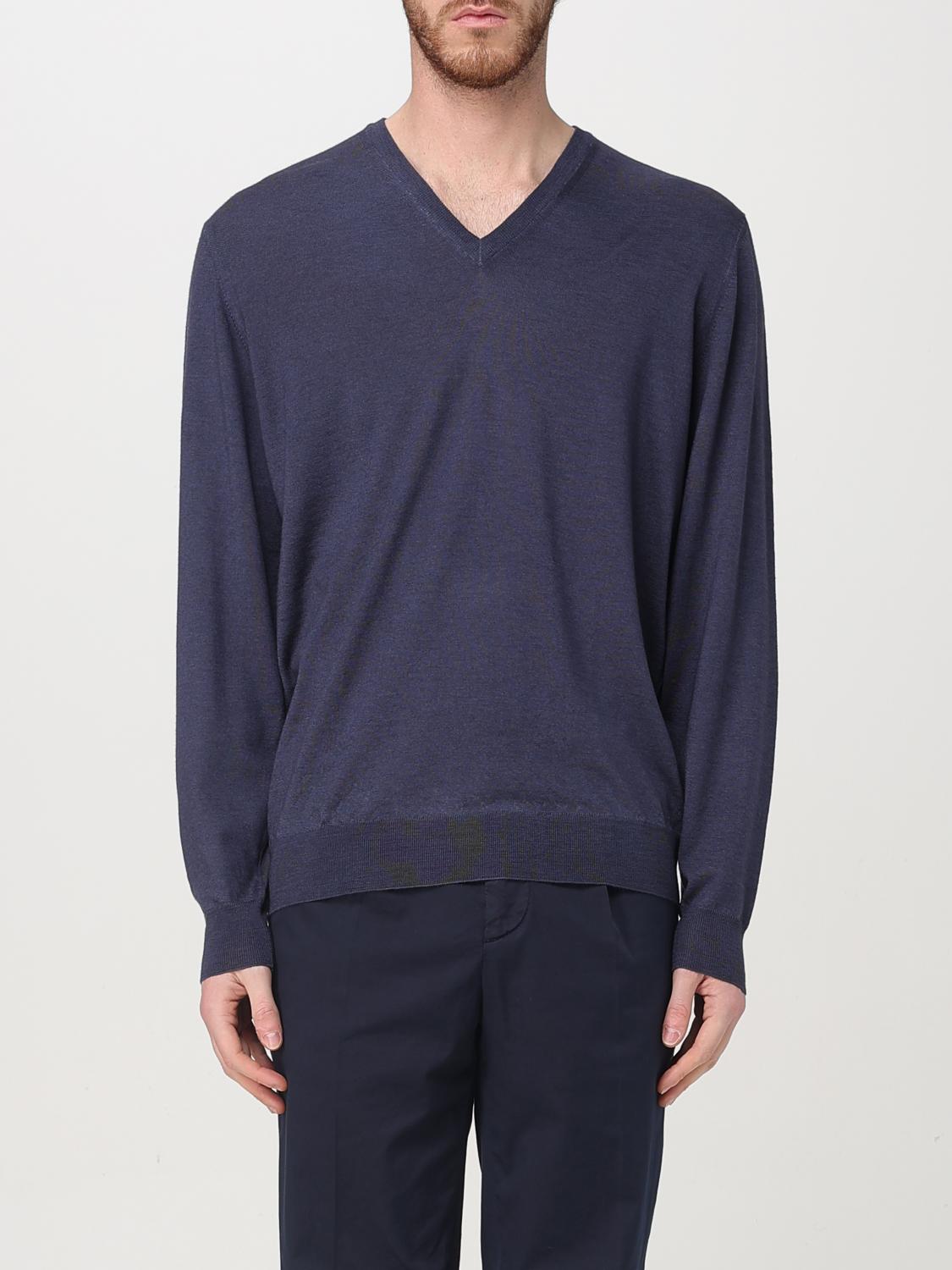 Drumohr Sweater Men Color Blue In Blue