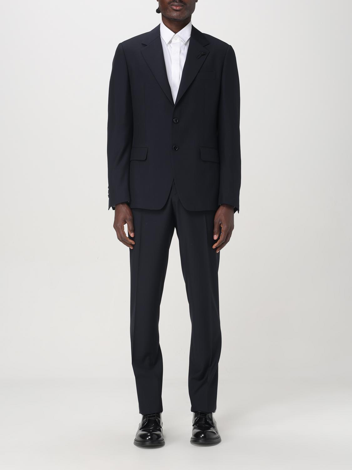 Lardini Suit Men Color Blue In Blue