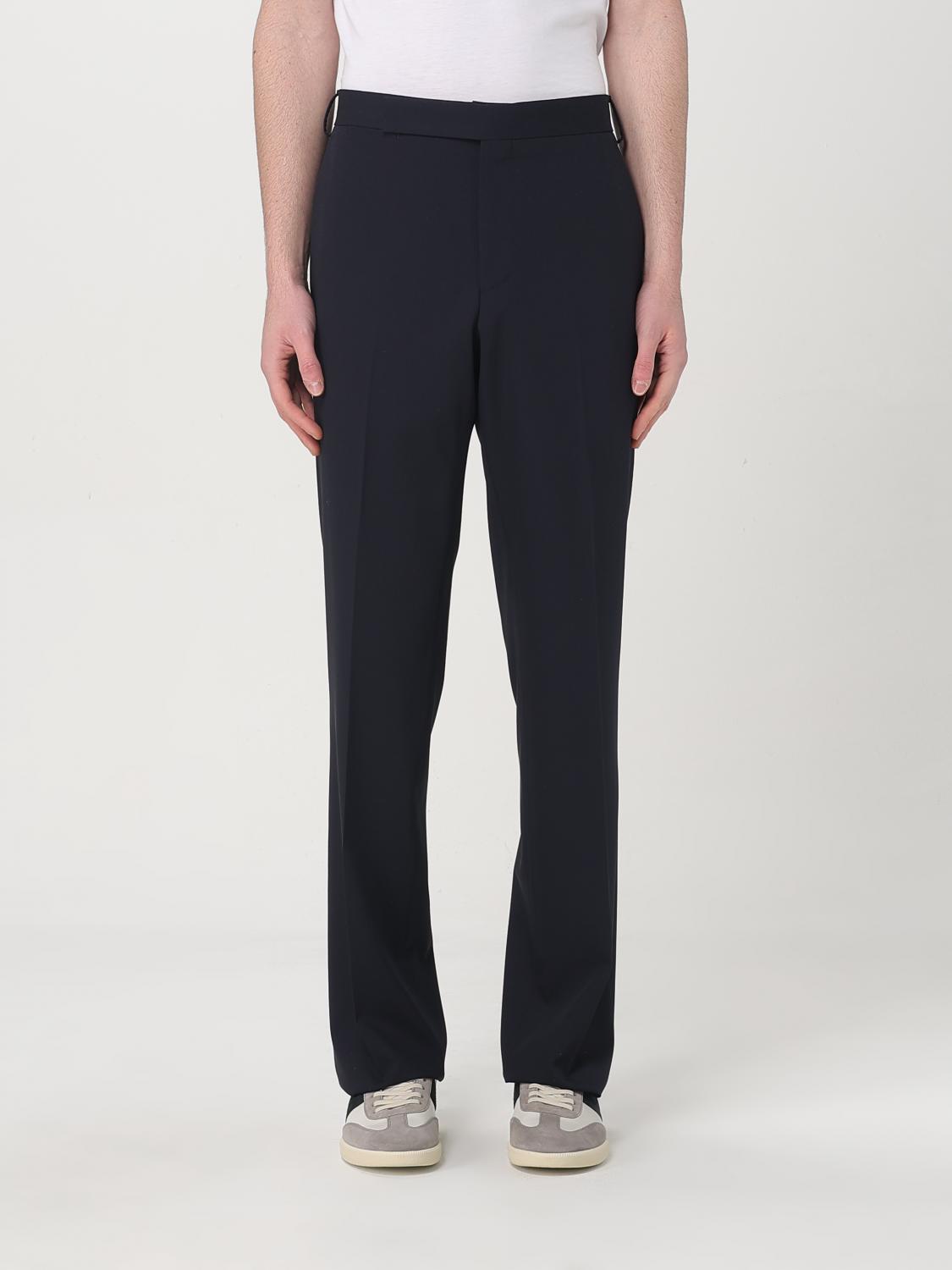 Lardini Drawstring Tailored Trousers In Blue