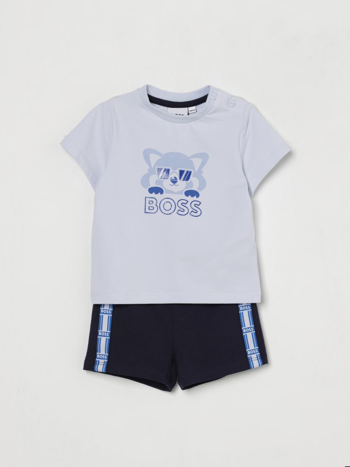 Hugo Boss Tracksuits Boss Kids Color Sky In Sky