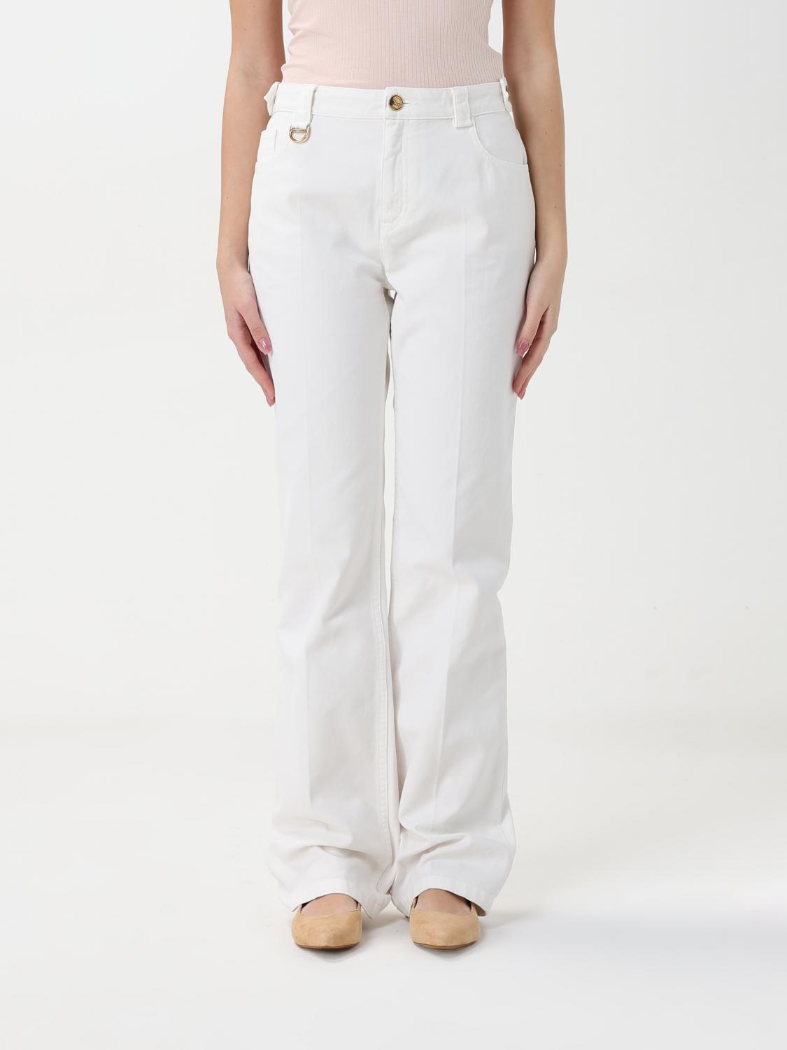 Chloé Woman White Trousers In White