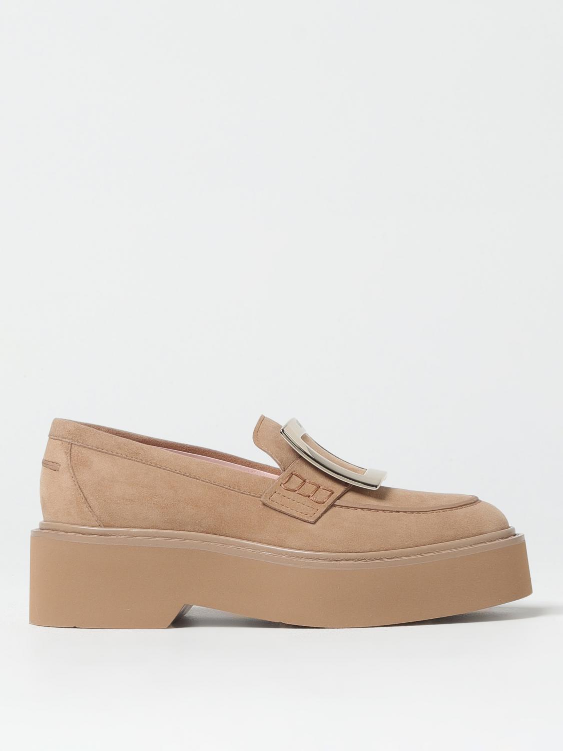 Roger Vivier Viv Rangers High Metal Loafer In Braun