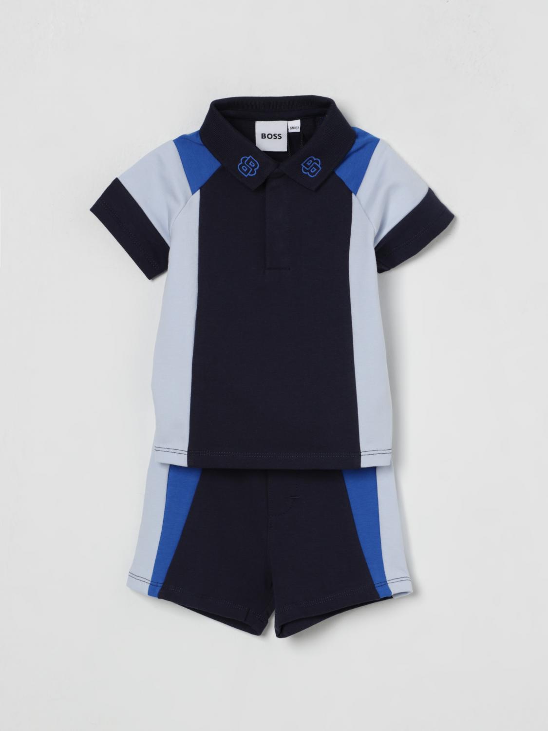 Hugo Boss Tracksuits Boss Kids Color Marine In Marine