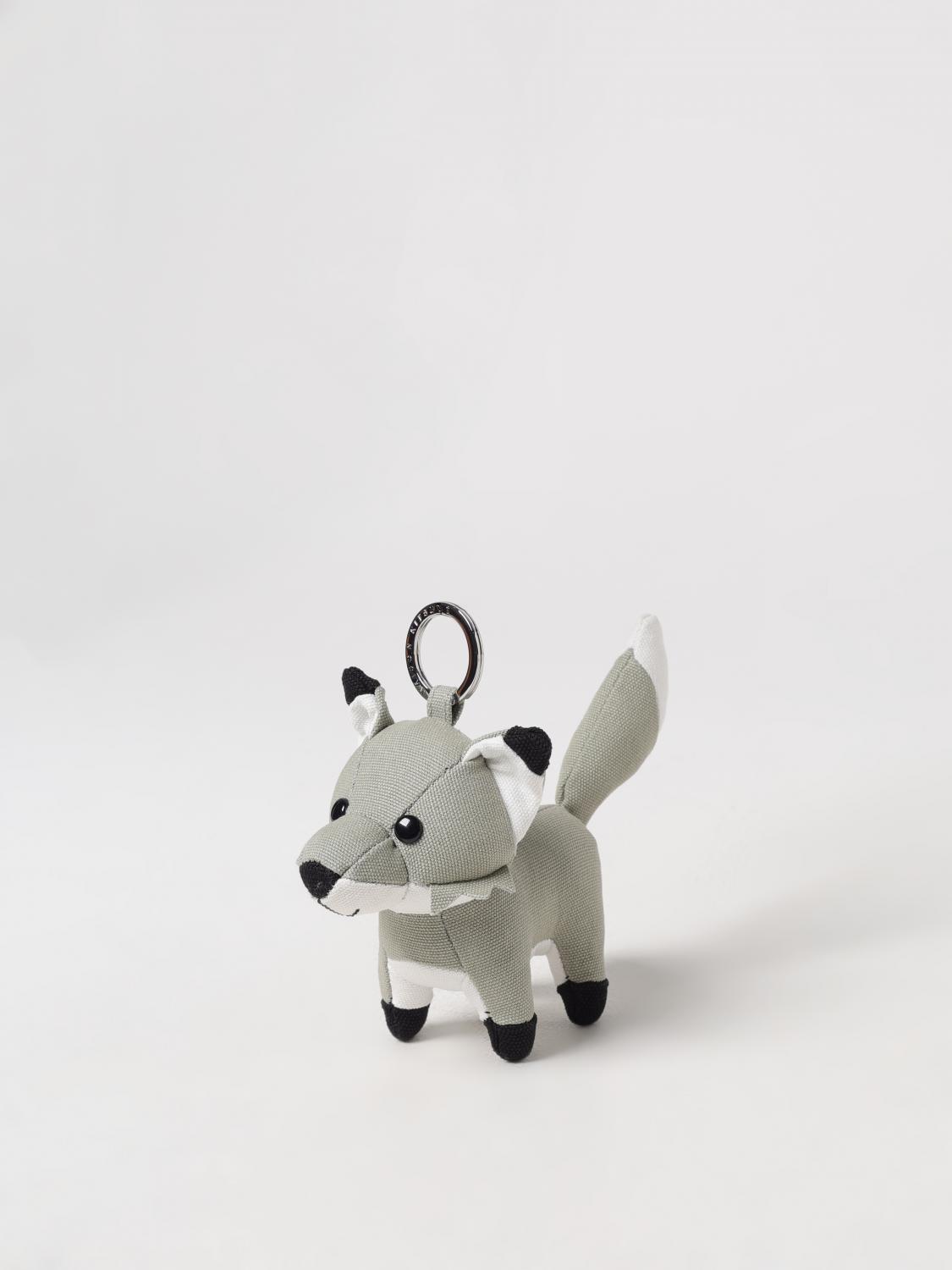 Maison Kitsuné Keyring Men Color Grey In Grey