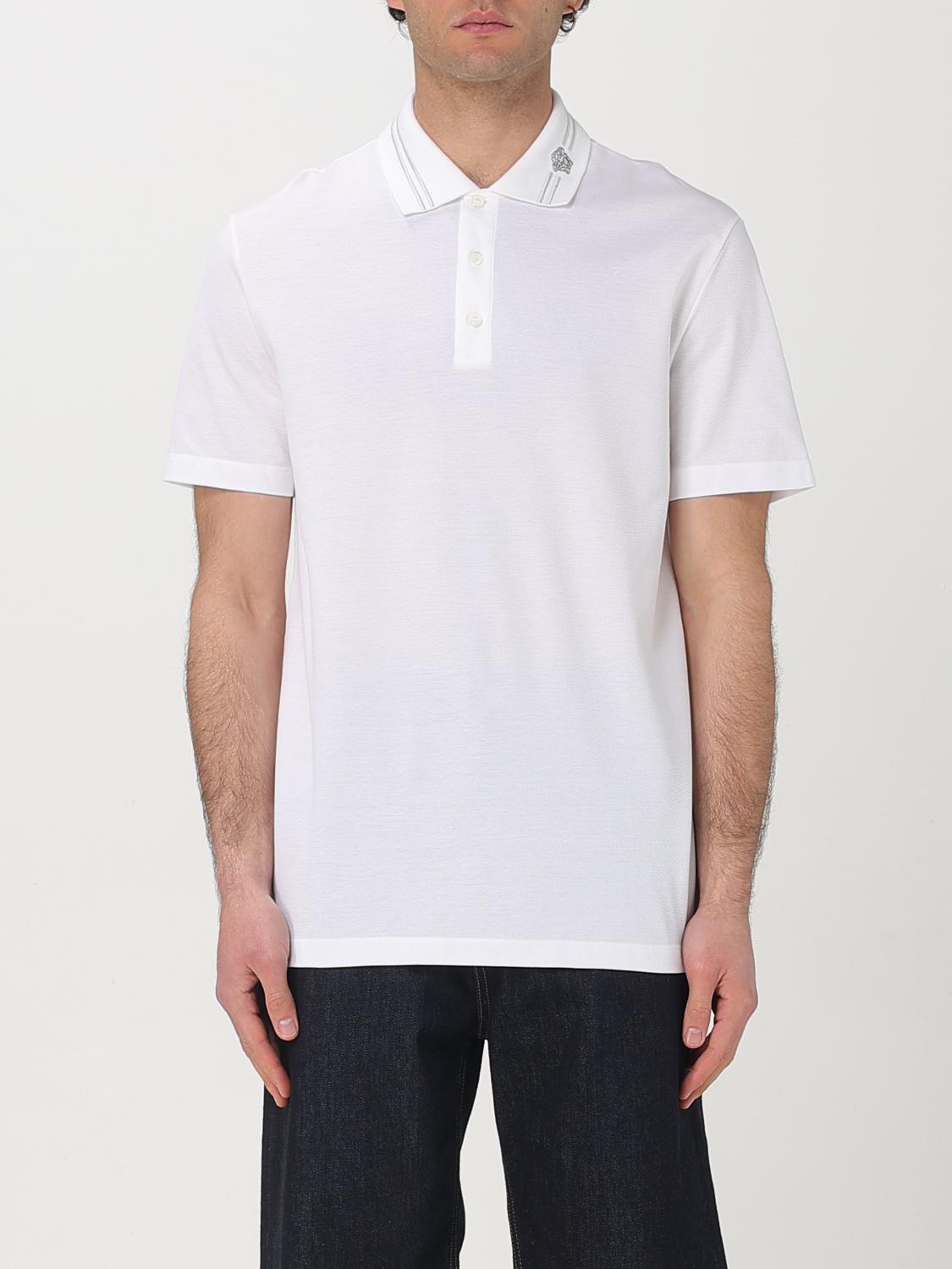 VERSACE Polo Herren Farbe Weiß
