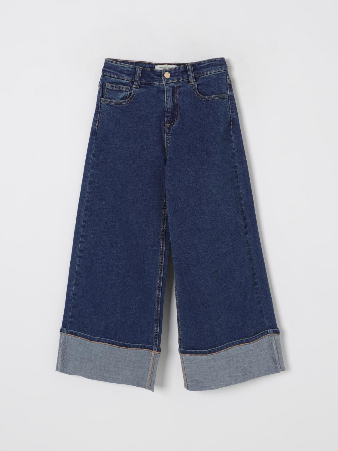Twinset Jeans Kids Color Denim In Denim