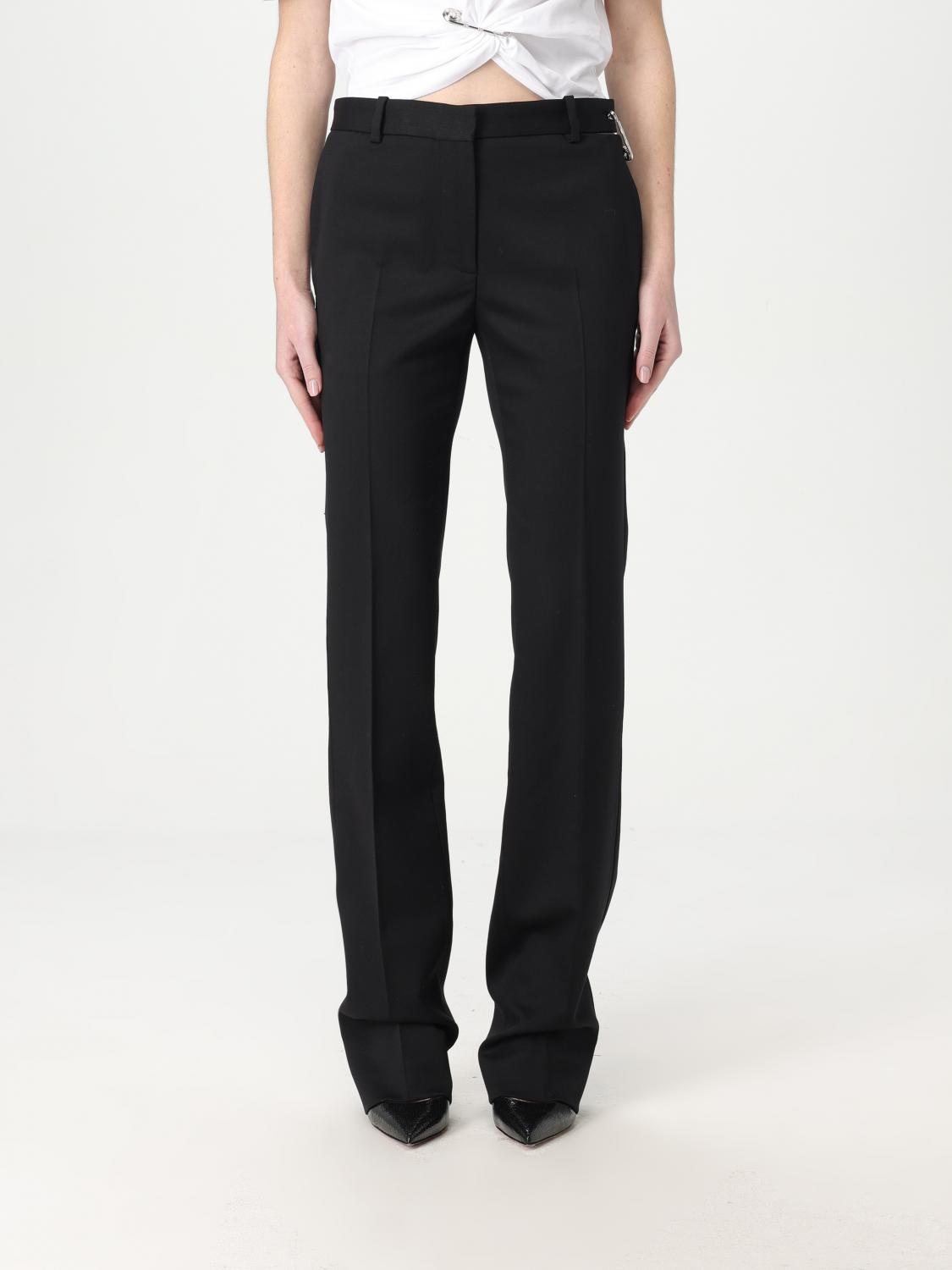 Versace Pants  Woman Color Black In Black
