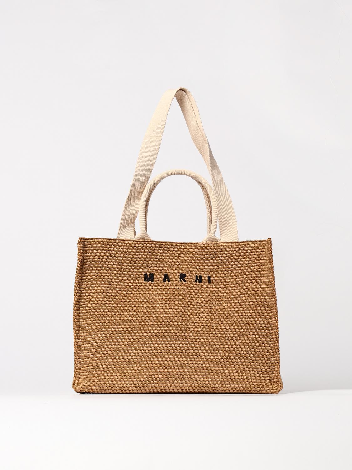Shop Marni Shoulder Bag Men Color Brown