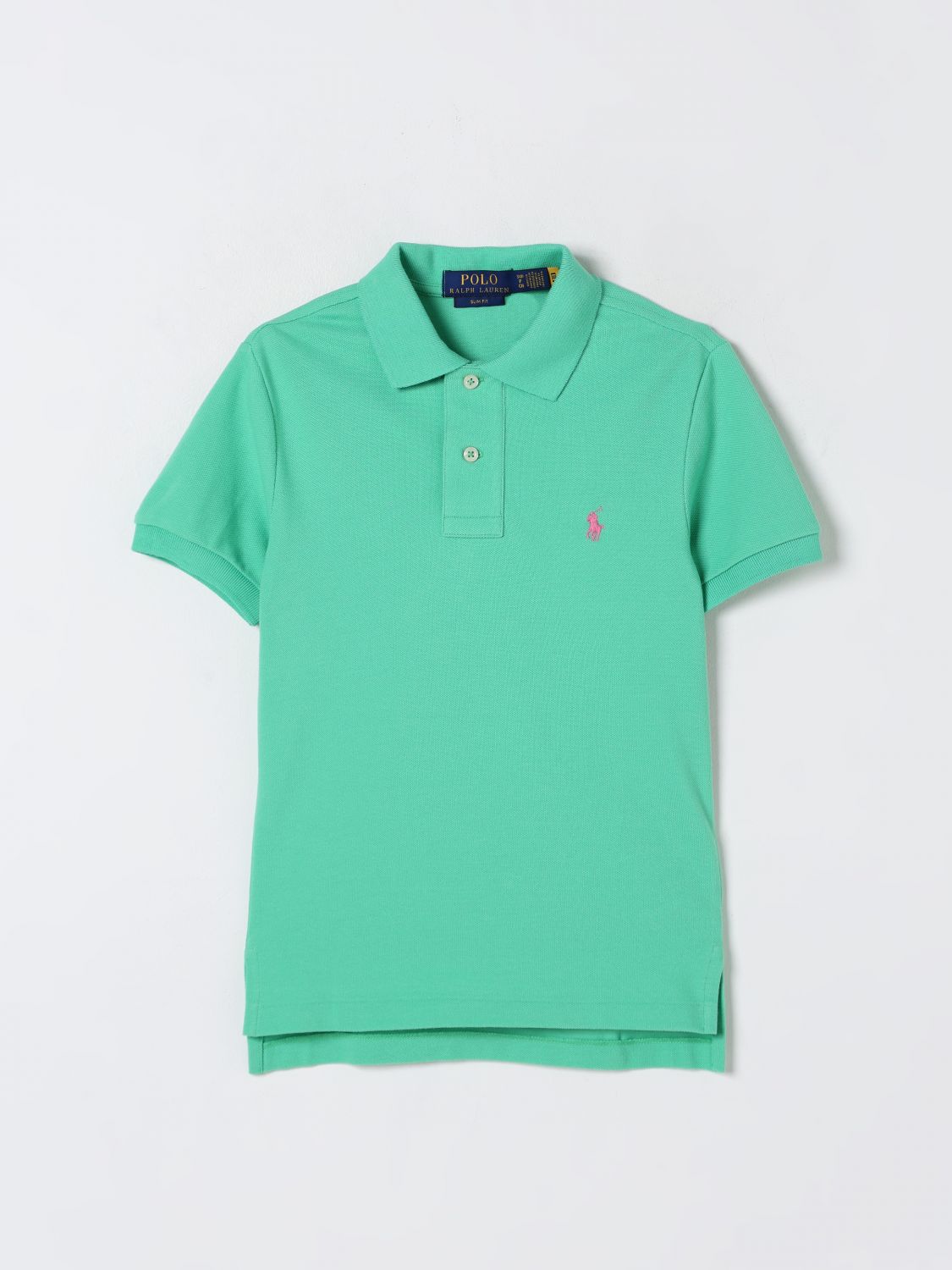 Polo Ralph Lauren Cotton Piqué Polo Shirt In Grün