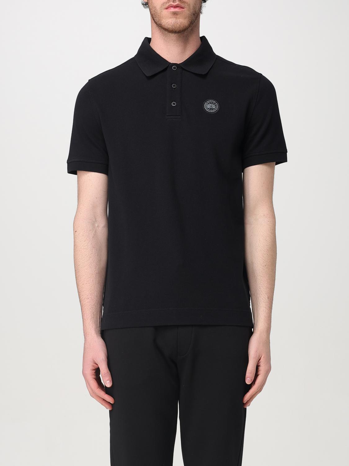 Shop Canada Goose T-shirt Men Color Black