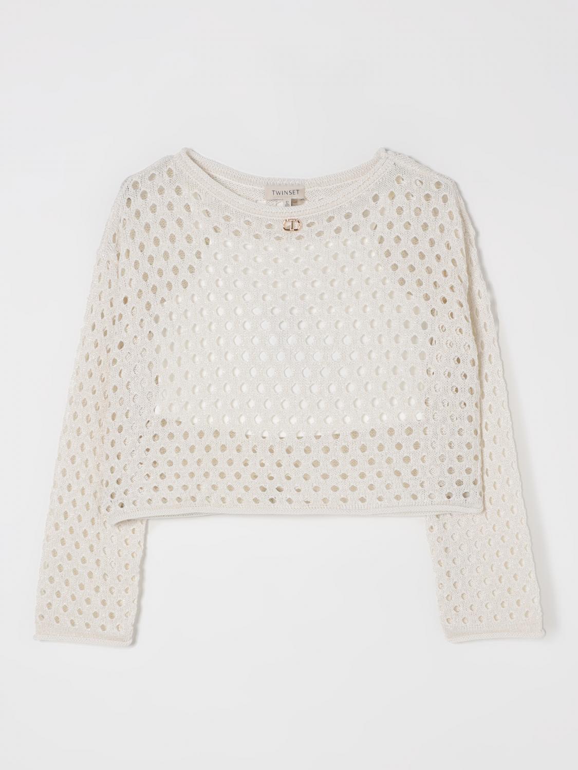 Twinset Sweater  Kids Color White In White