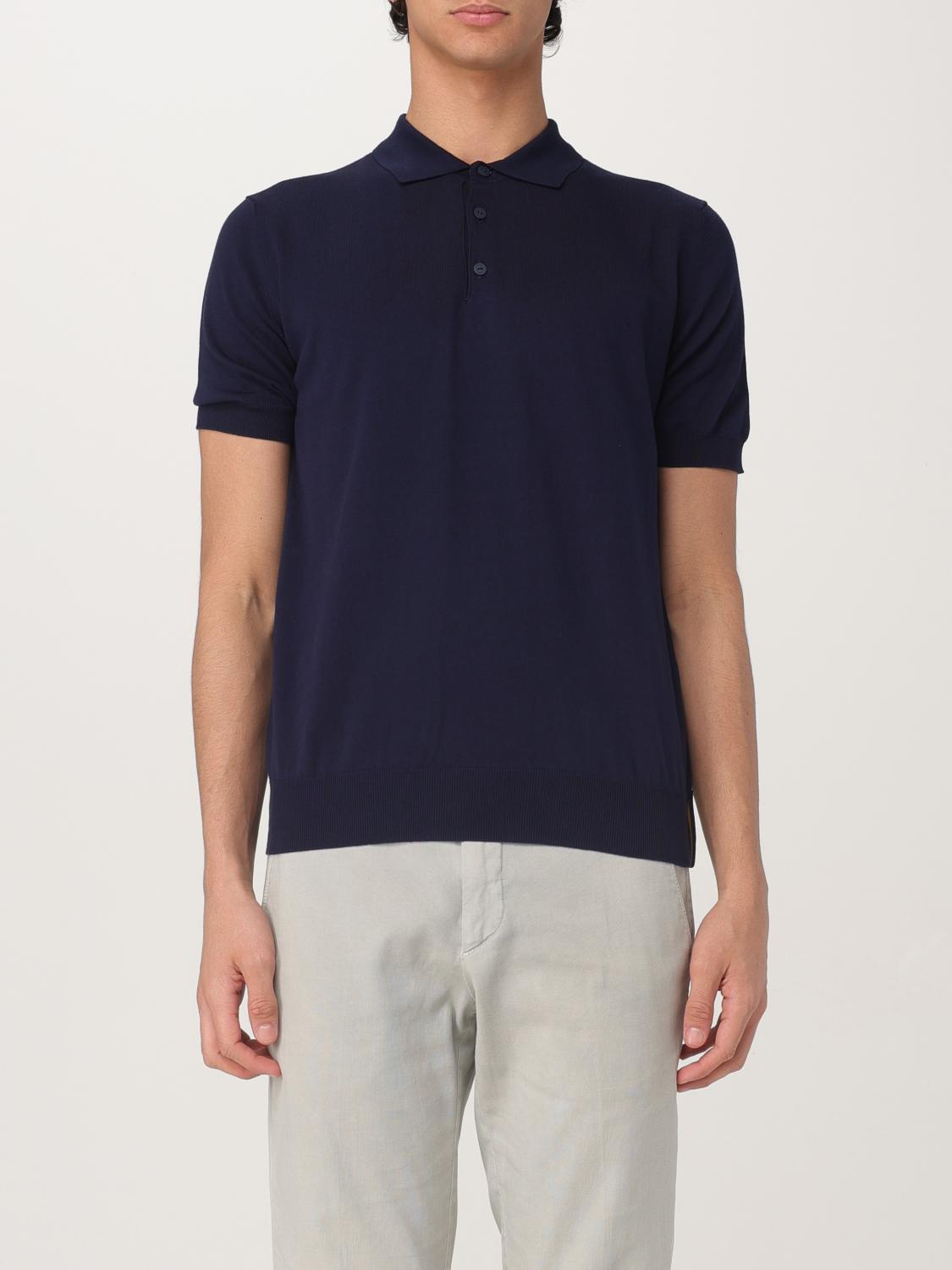 Shop K-way Polo Shirt Men Color Blue