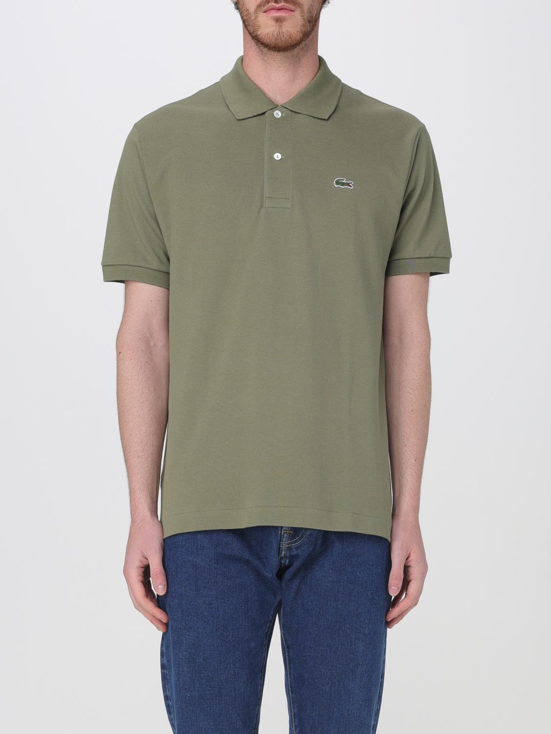 Lacoste Polo Classic Fit L.12.12 Light Green In Military