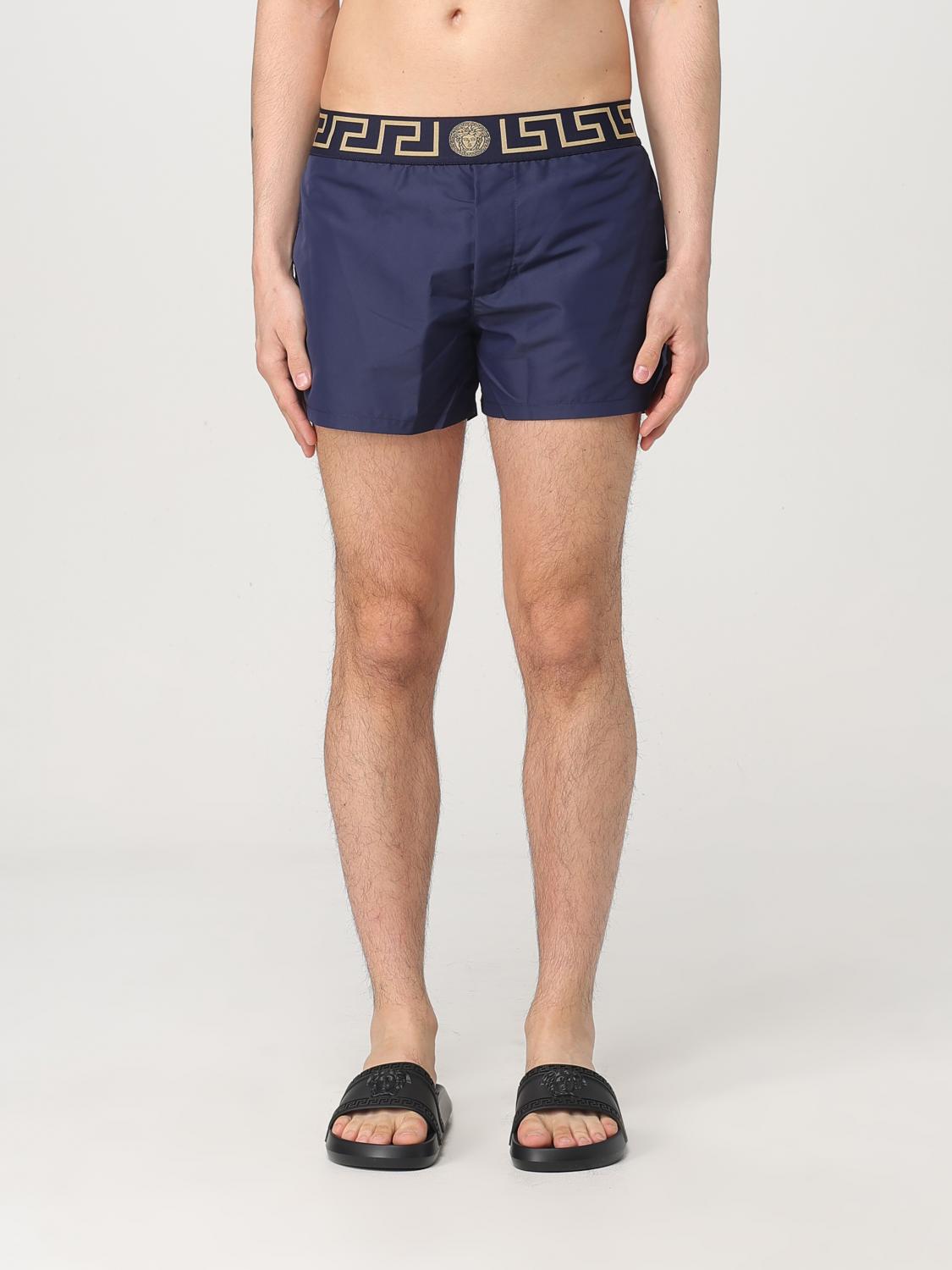 VERSACE VERSACE Swimsuit Men color Blue 1　VERSACE 水着 メンズ カラー ブルー 1