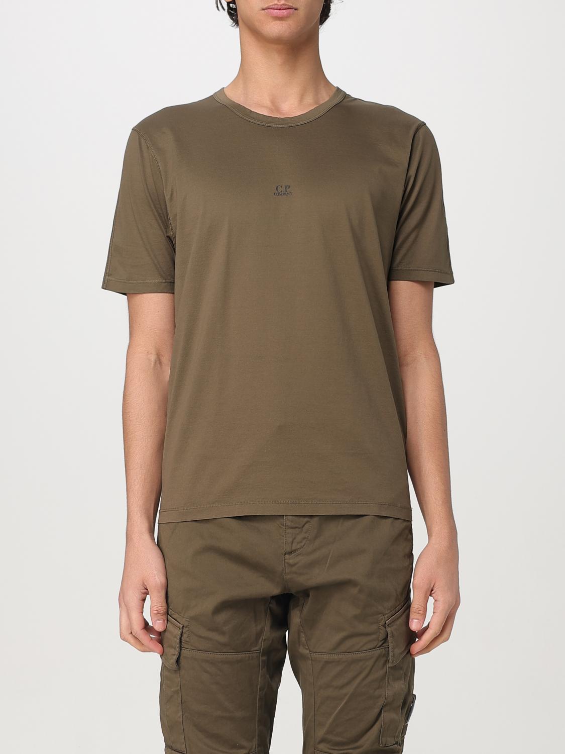 C.p. Company T-shirt Men Color Green In Green