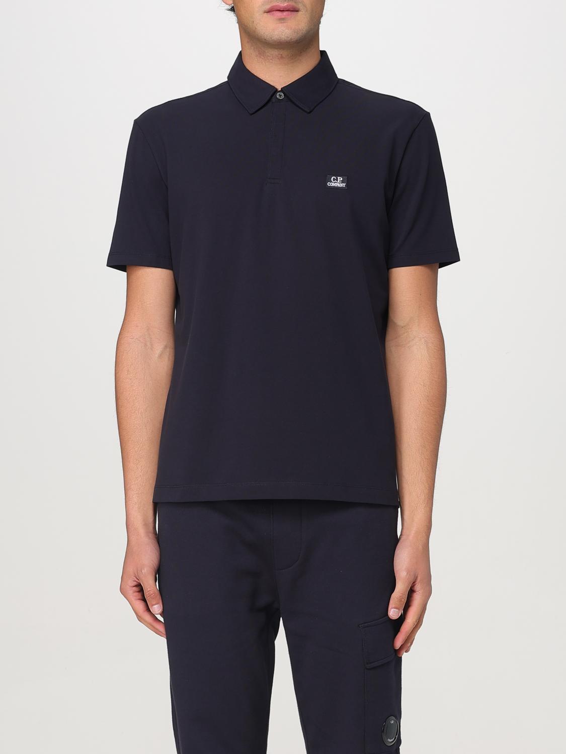 C.p. Company Polo Shirt C. P. Company Men Color Black In Black