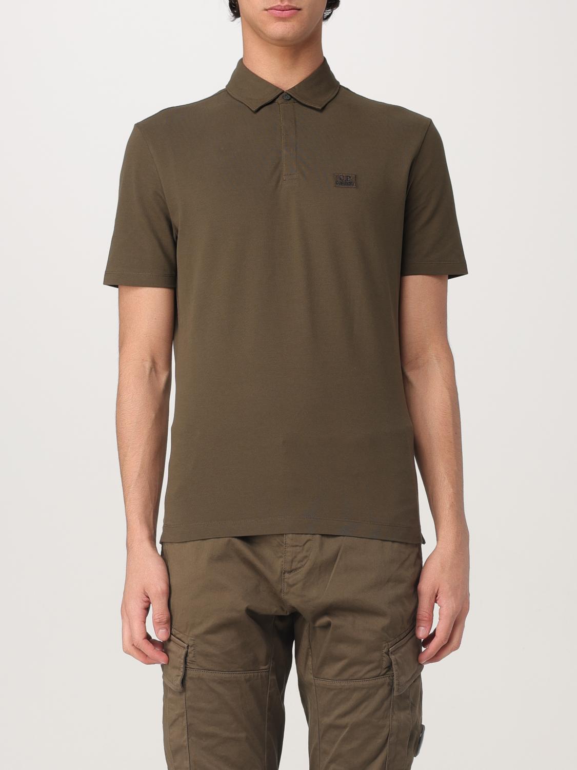 C.p. Company Polo Shirt  Men Color Green In Green
