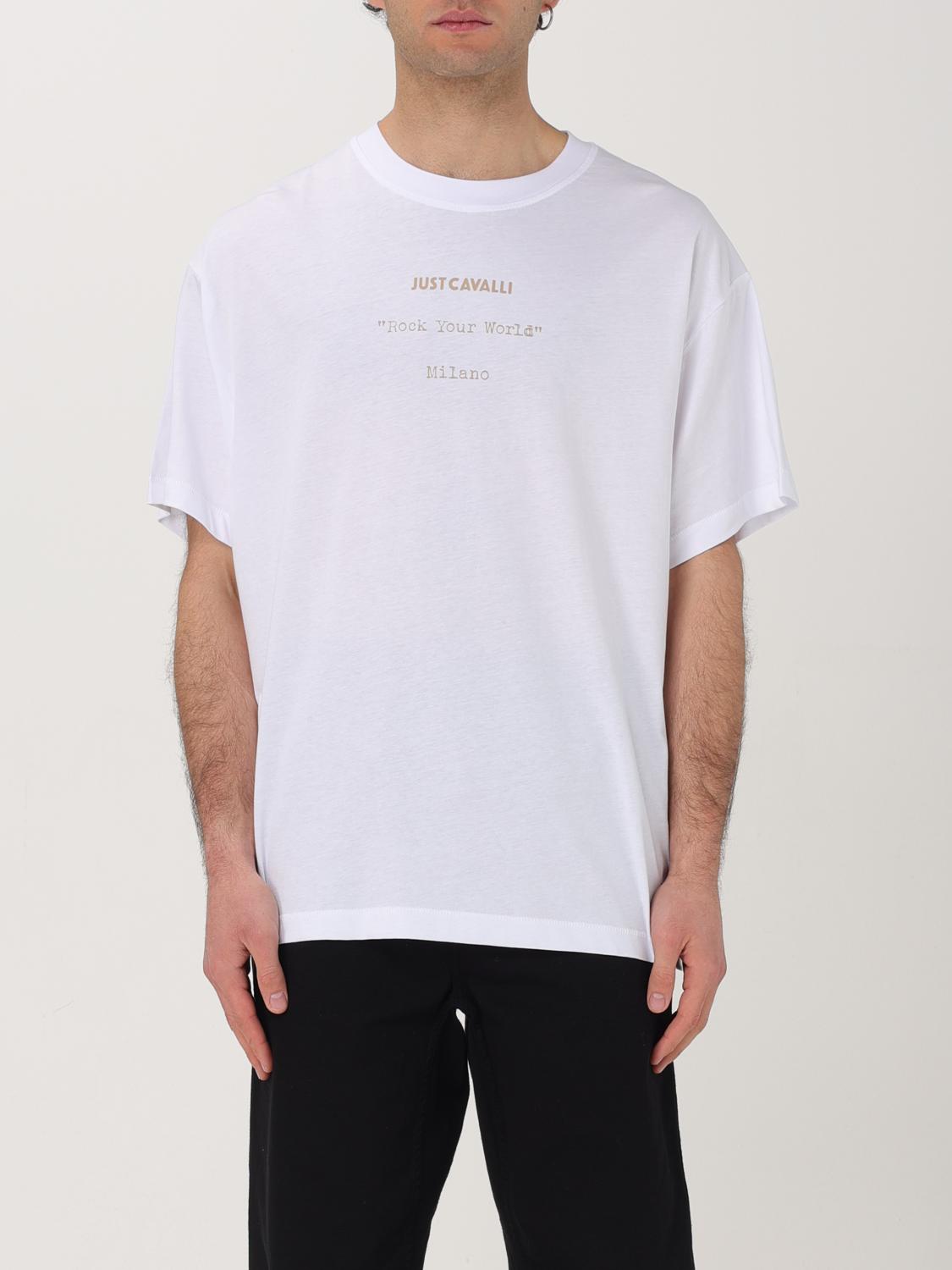 Just Cavalli T-shirt  Men Color White In White