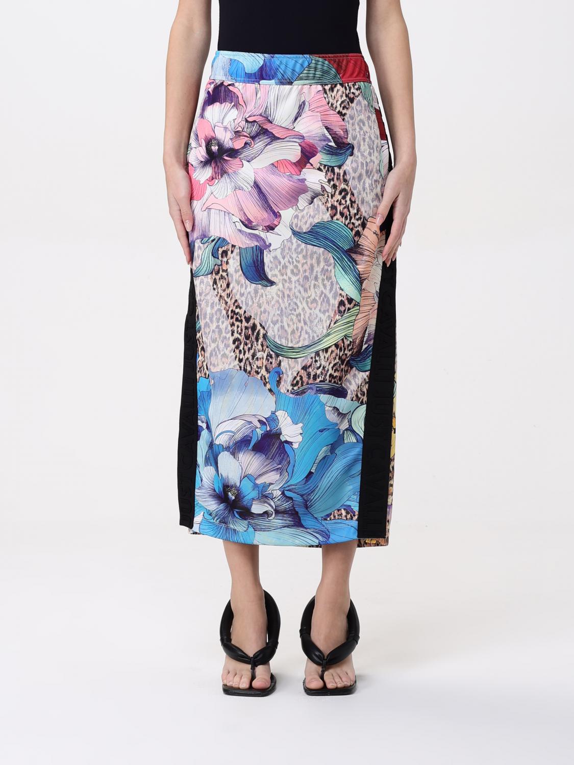 Just Cavalli Skirt  Woman Color Multicolor In Multicolor
