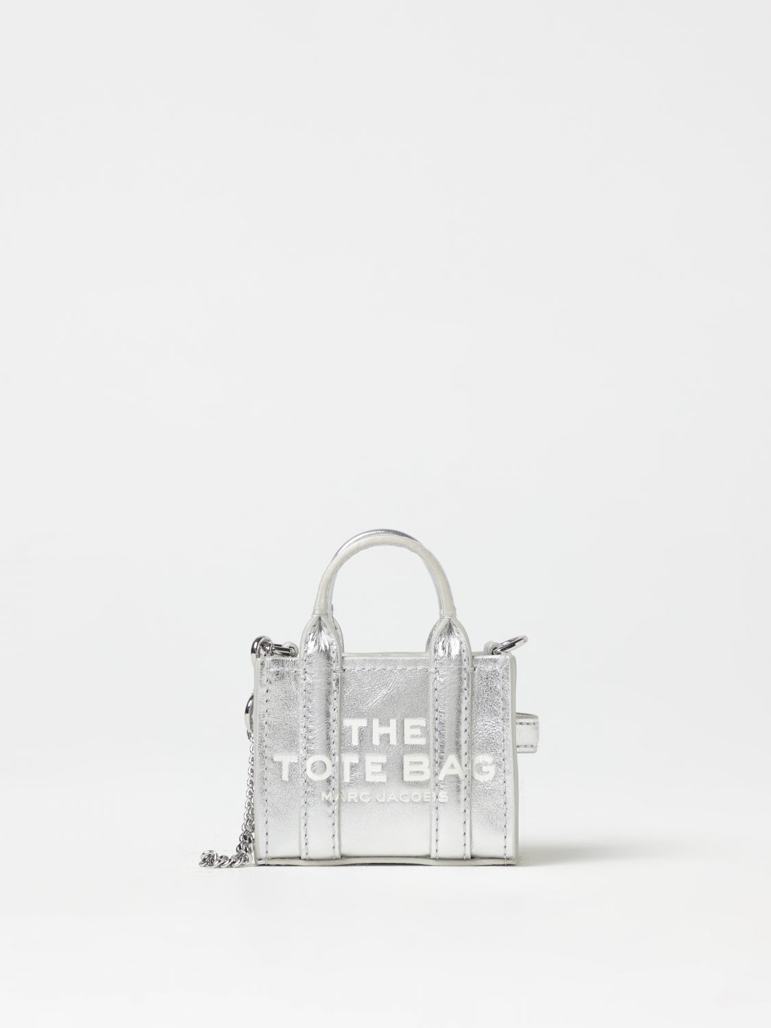 Marc Jacobs Key Chain Woman Color Silver