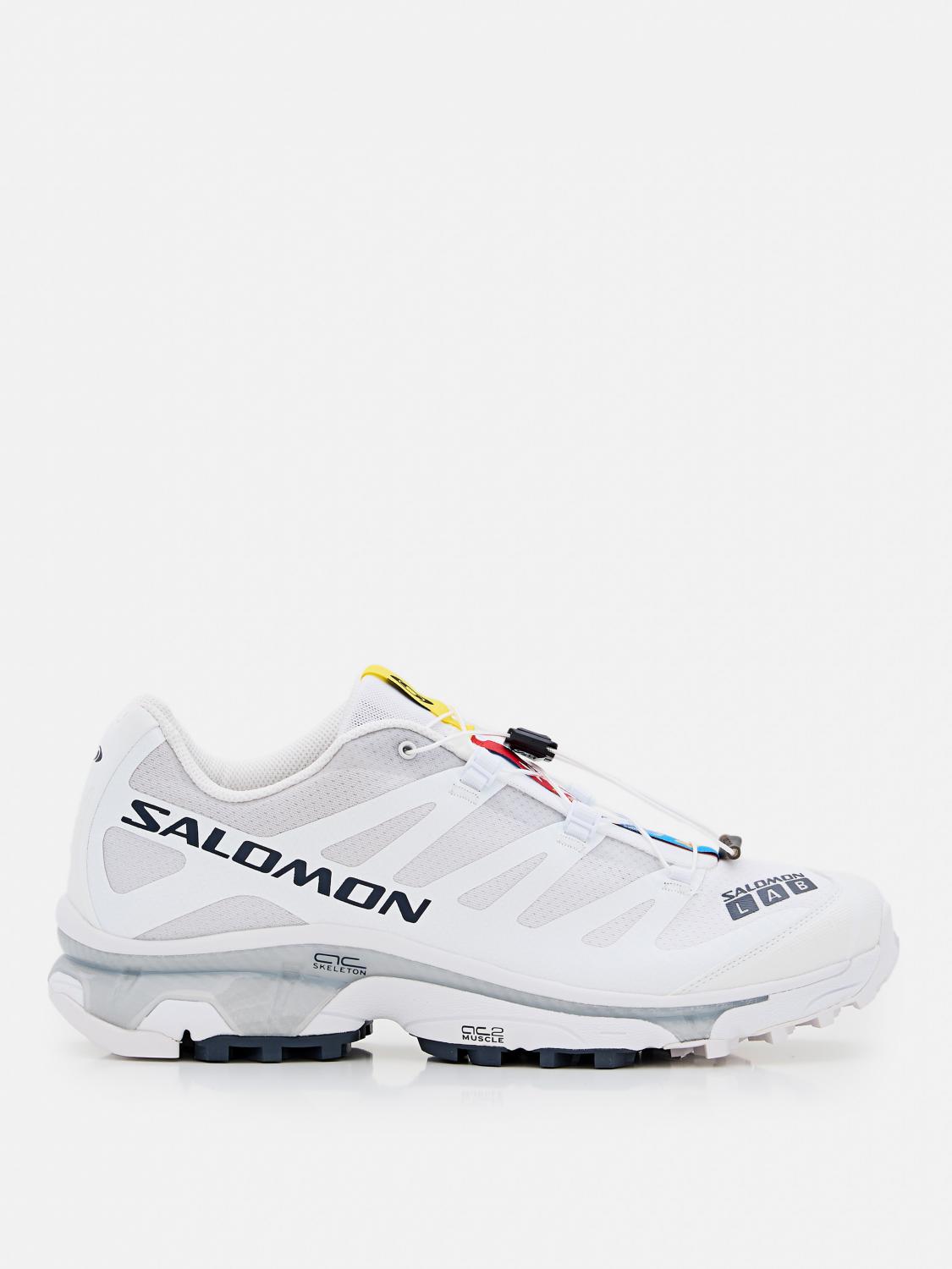 Salomon Mesh Breathable Sneaker Toe Reinforced In White