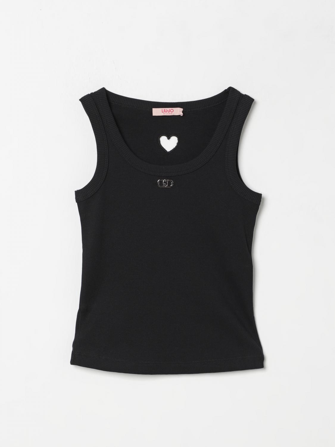 Liu •jo T-shirt Liu Jo Kinder Farbe Schwarz In Schwarz