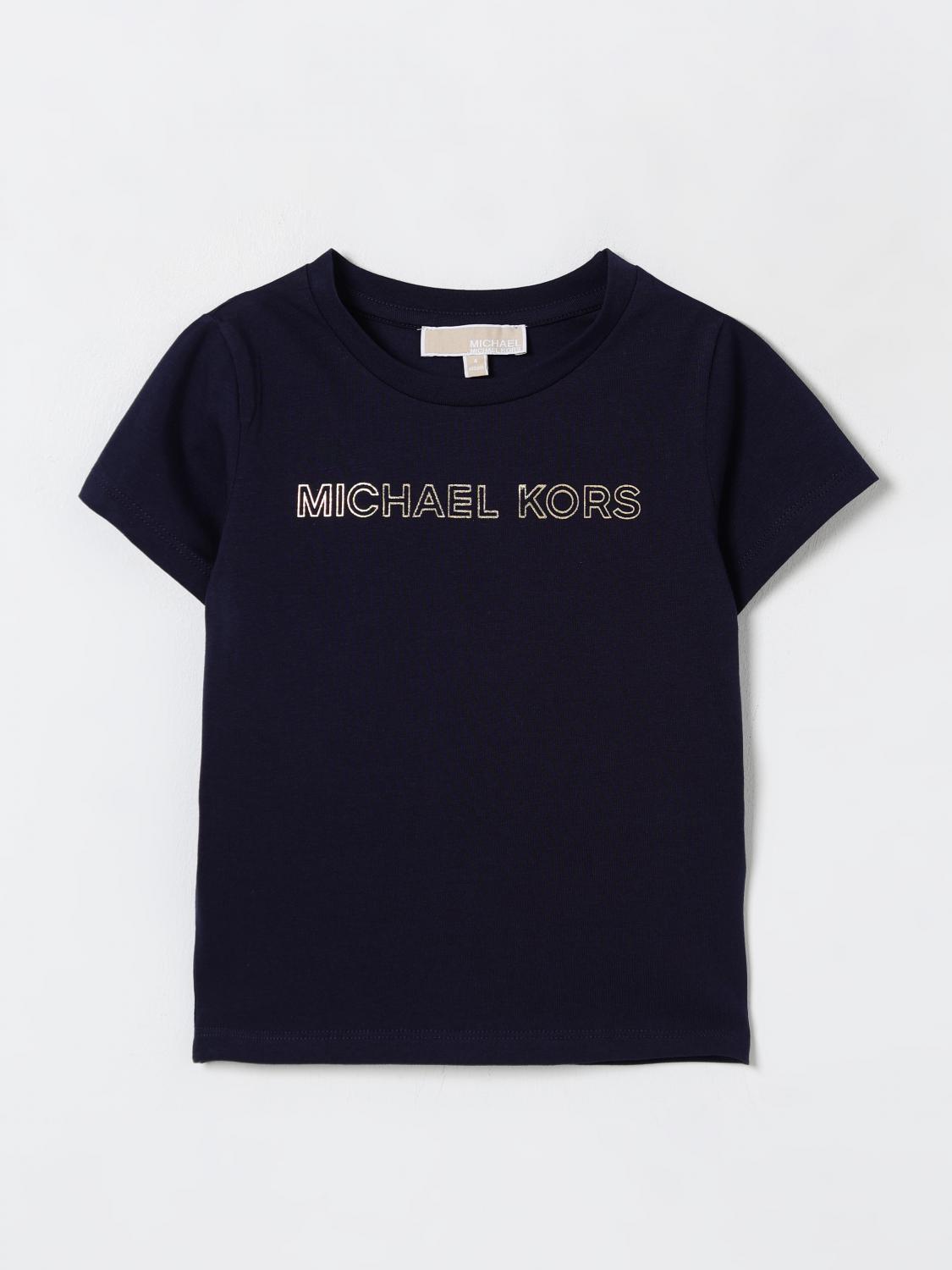 Michael Kors T-shirt Kids Color Marine In Marine