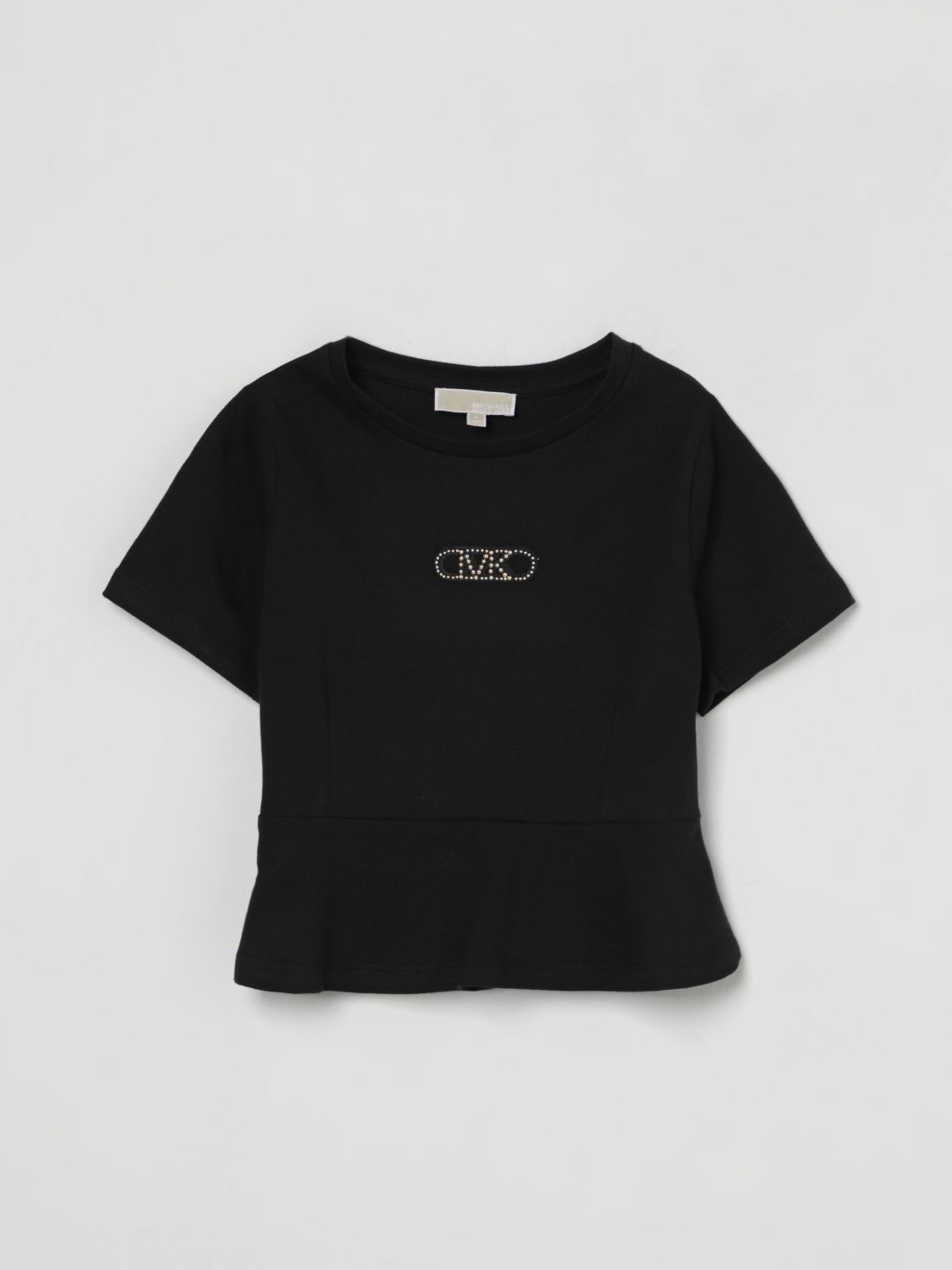 Shop Michael Kors T-shirt Kids Color Black
