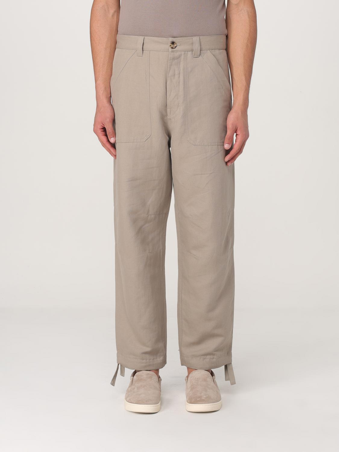 Brunello Cucinelli Pants  Men Color Kaki In Kaki