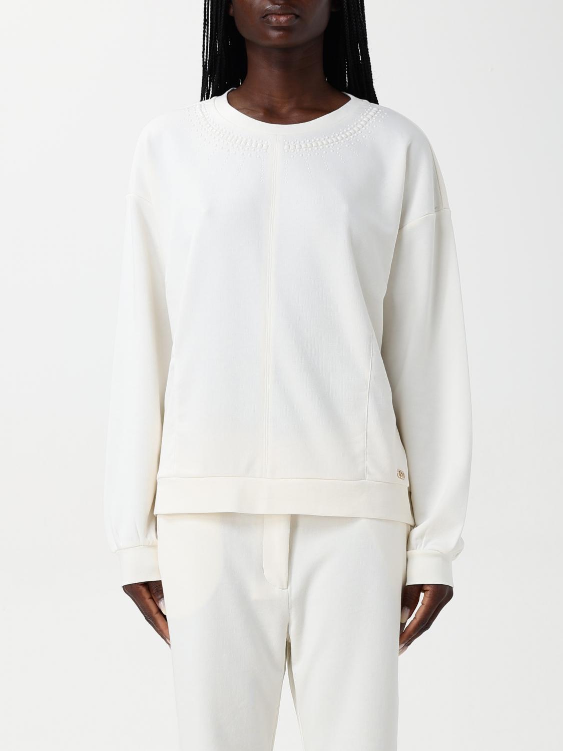 Liu •jo Sweatshirt Liu Jo Woman Color White In White