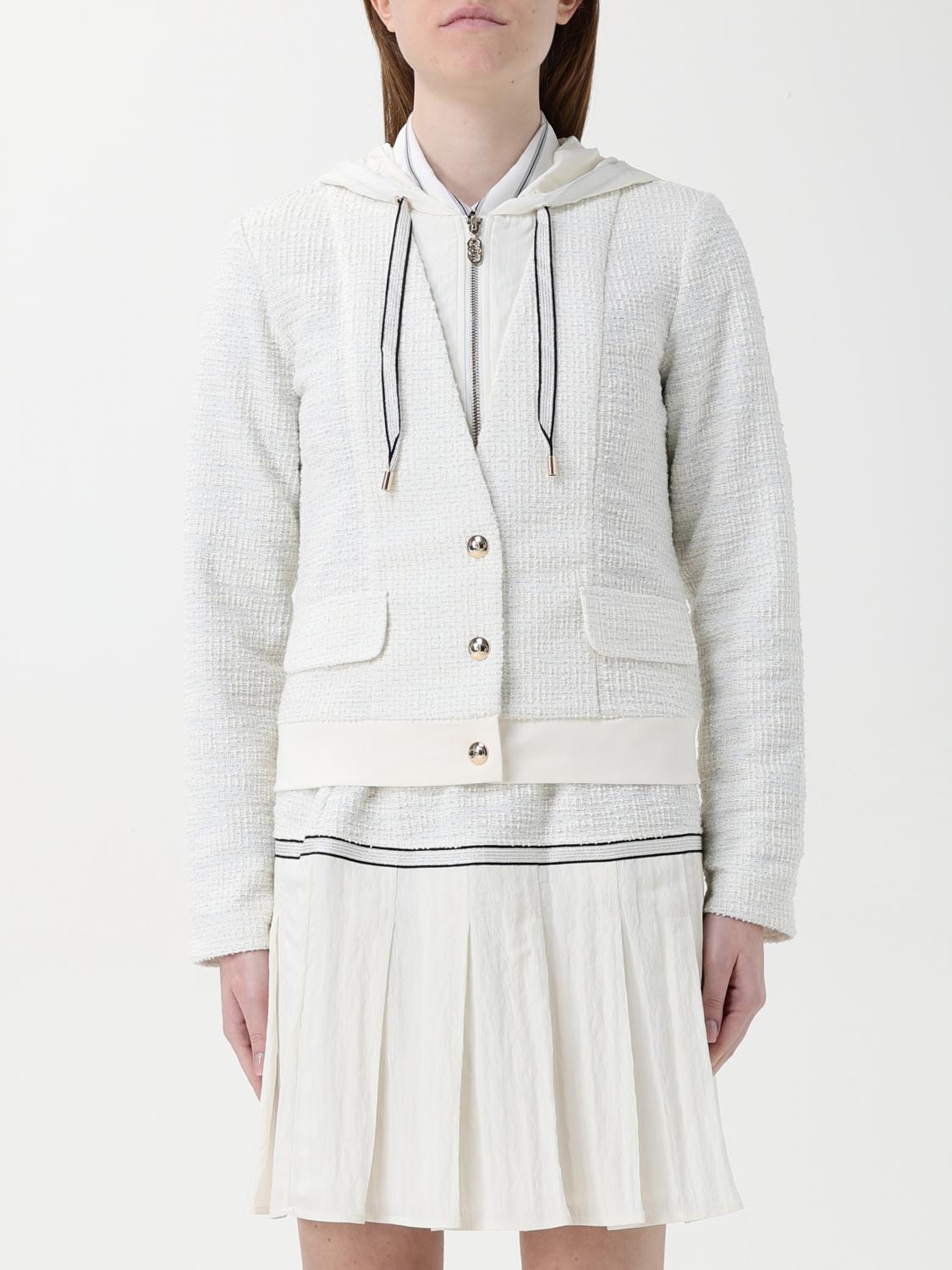 LIU •JO JACKET LIU JO WOMAN COLOR WHITE G60178001