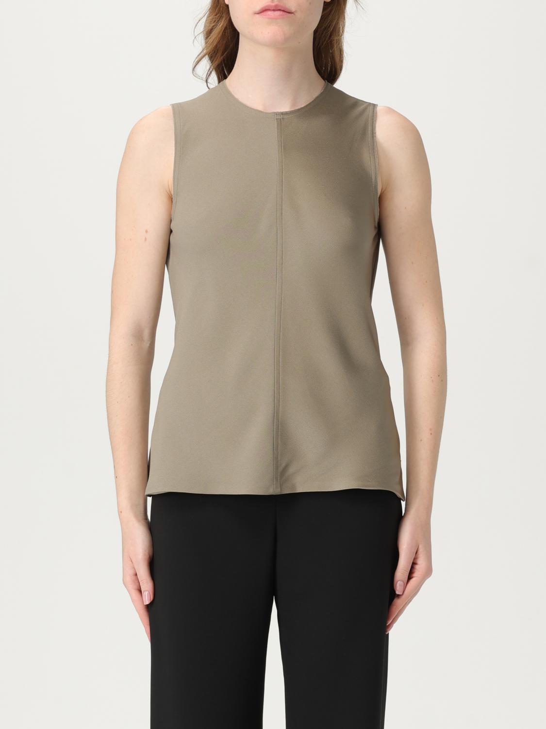 Ami Alexandre Mattiussi Top Ami Paris Woman Color Grey