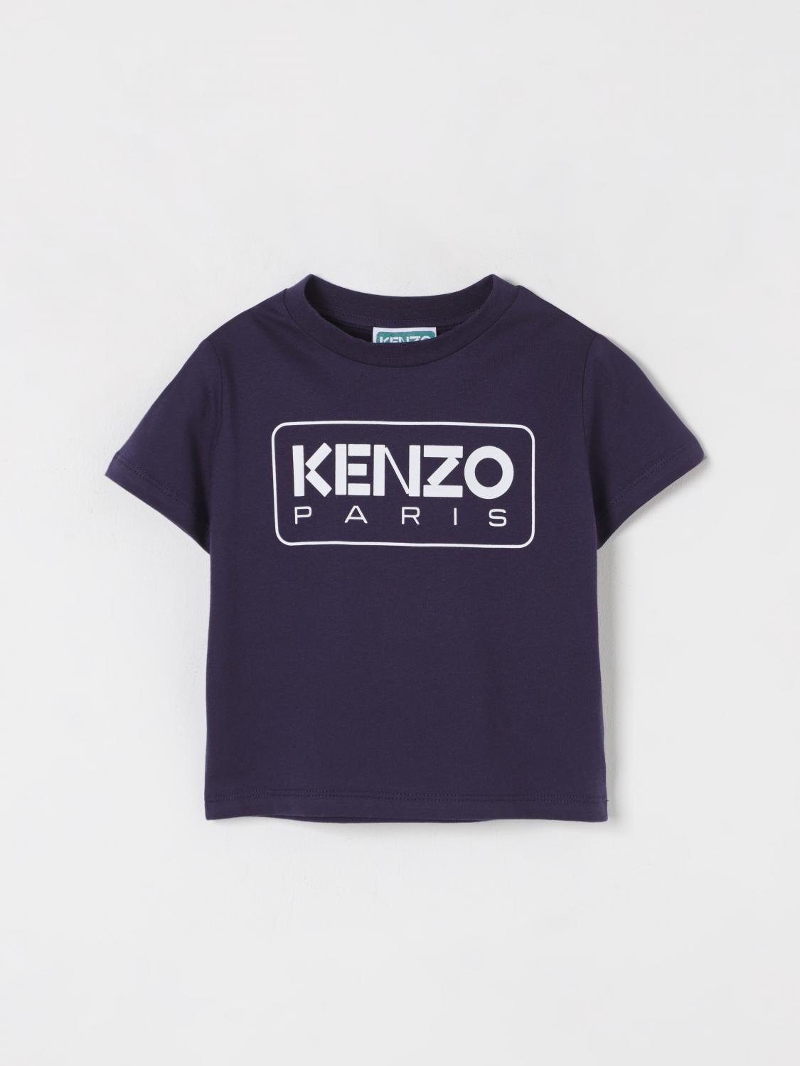 KENZO T-SHIRT KENZO KIDS KIDS COLOR MARINE G60182082