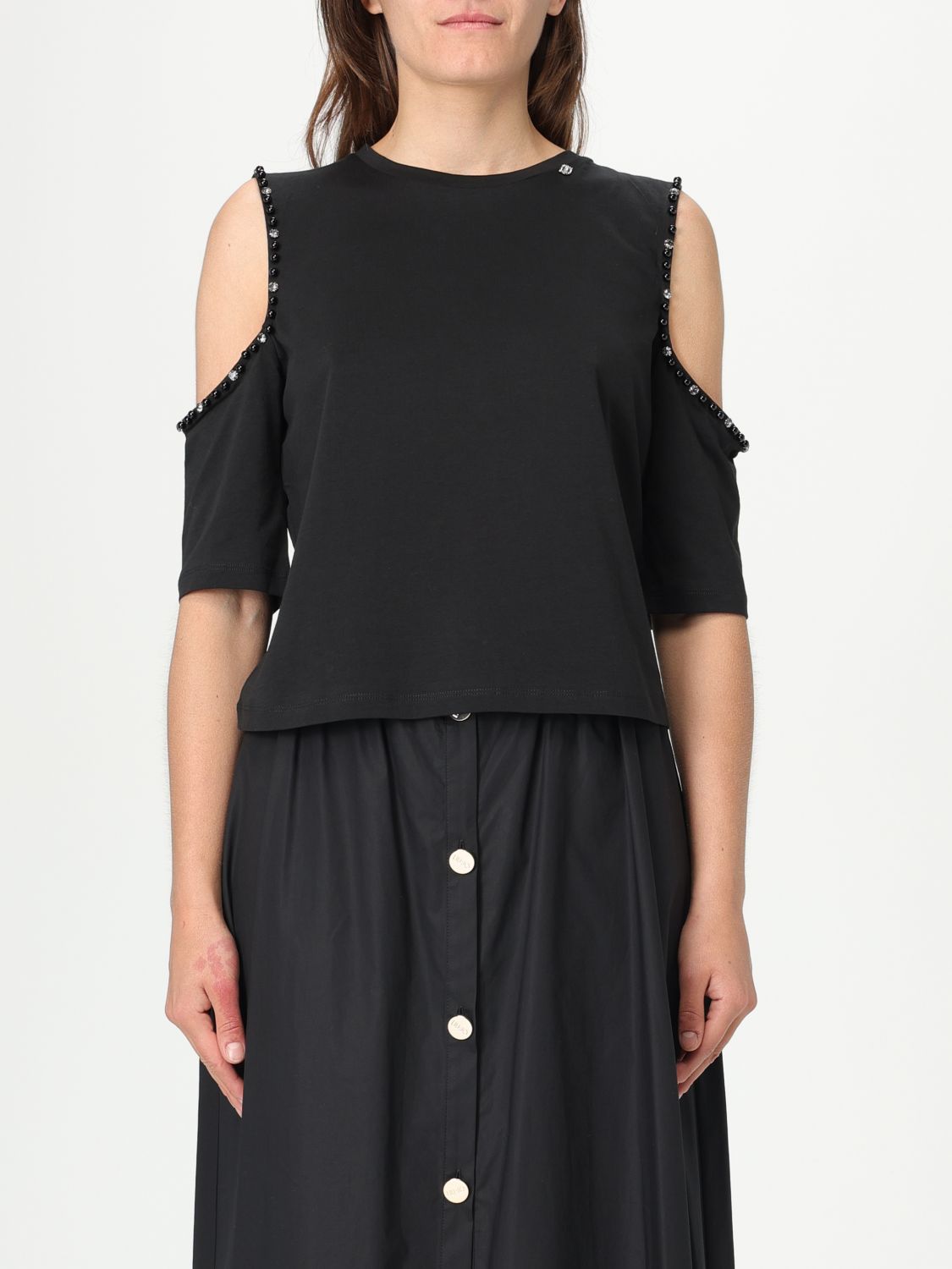 Liu •jo T-shirt Liu Jo Woman Color Black