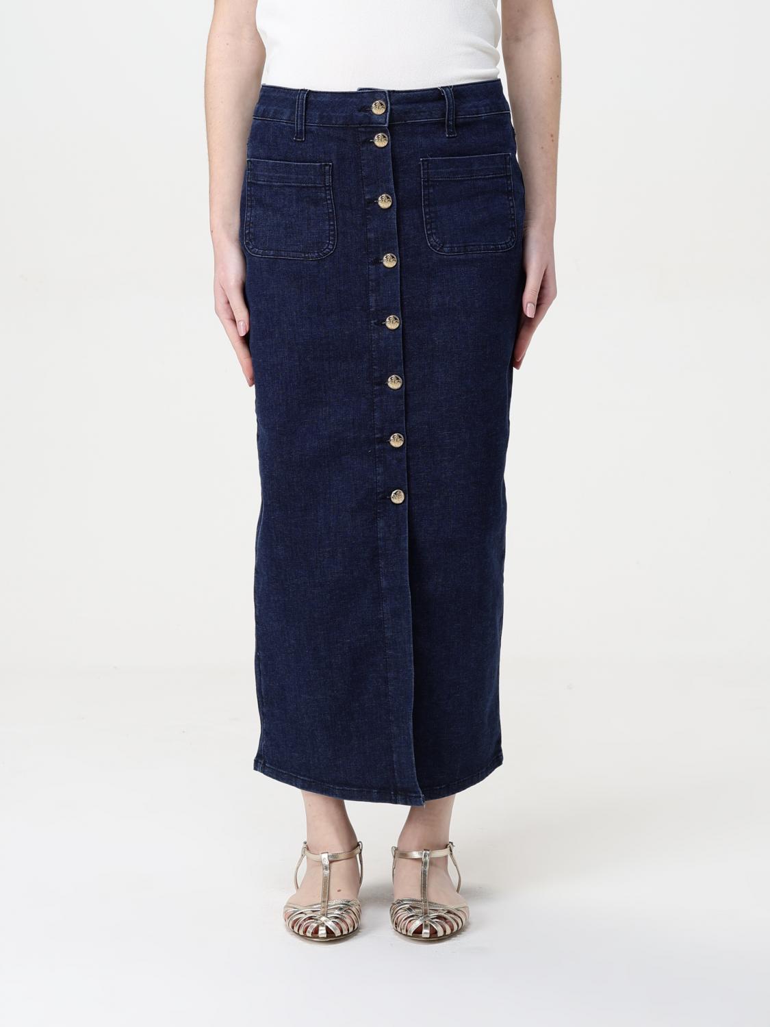 Liu •jo Skirt Liu Jo Woman Color Blue In Blue