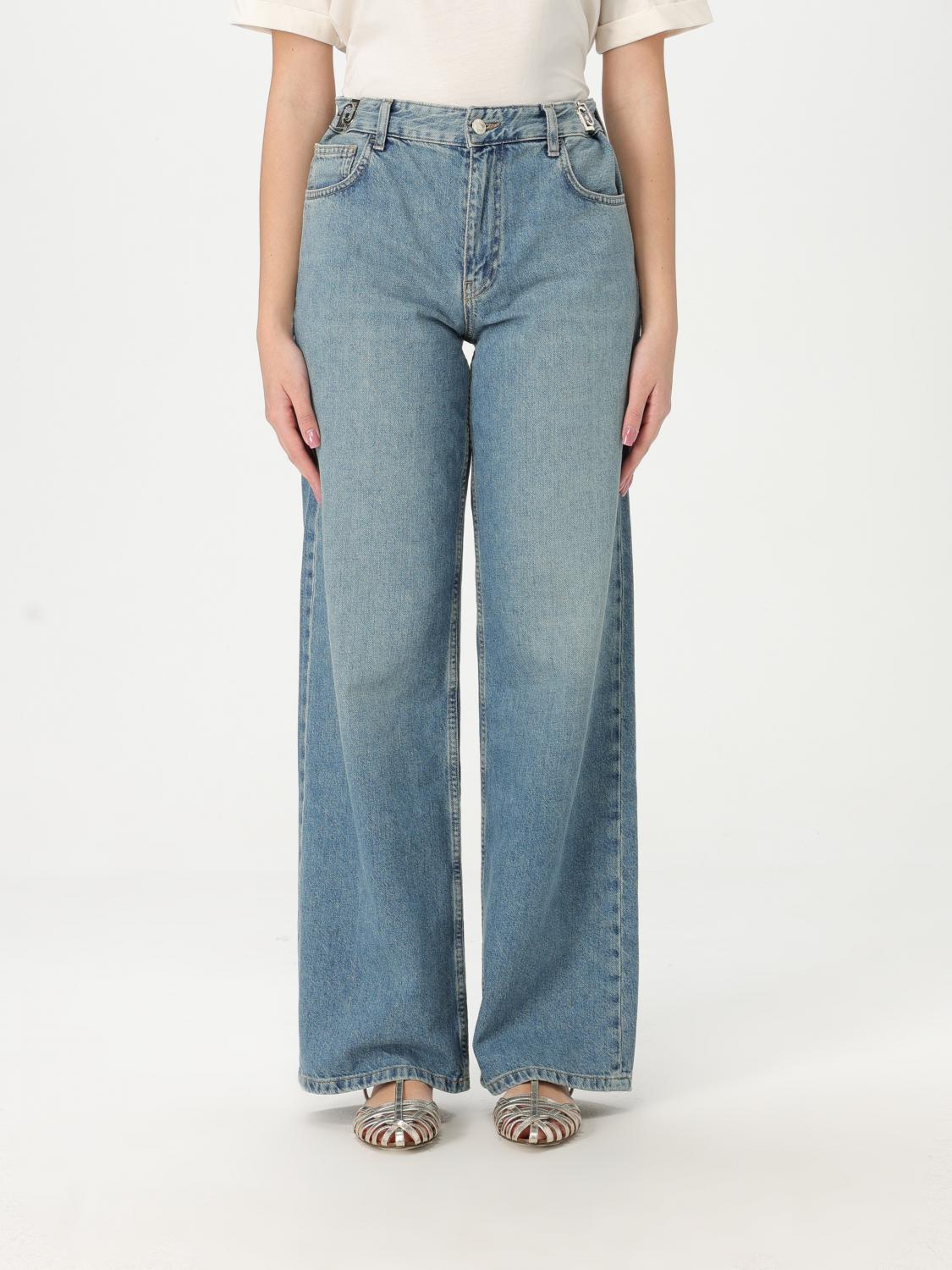 Shop Liu •jo Jeans Liu Jo Woman Color Blue