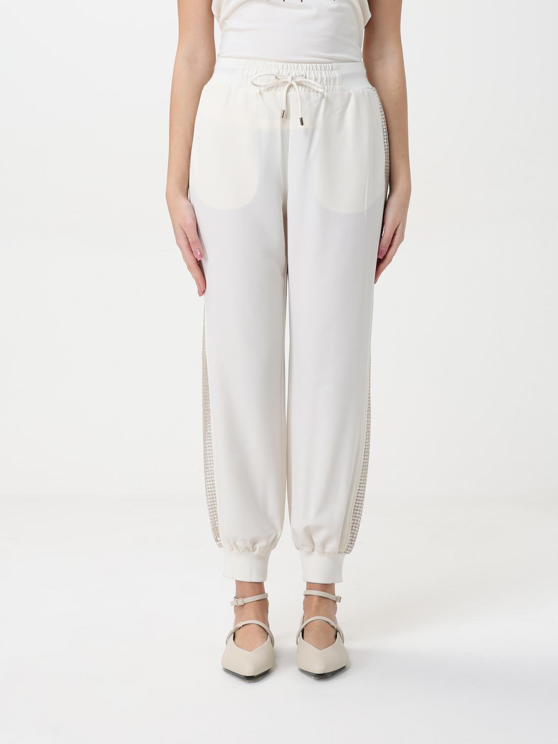 Liu •jo Pants Liu Jo Woman Color Beige In Beige