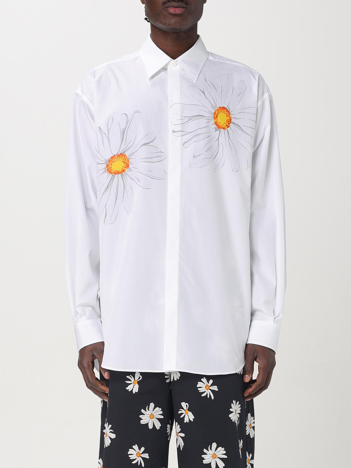 Moschino Shirt  Couture Men Color White In White