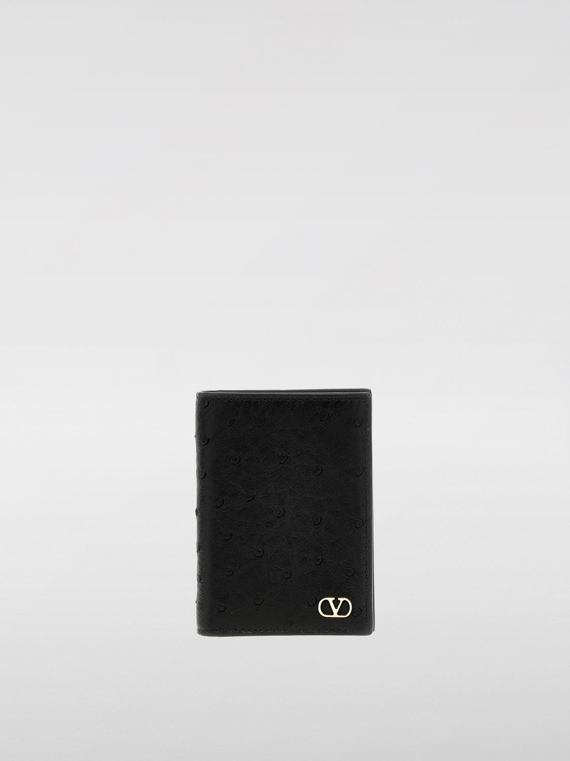 Valentino Wallet Garavani Men Color Black In Black