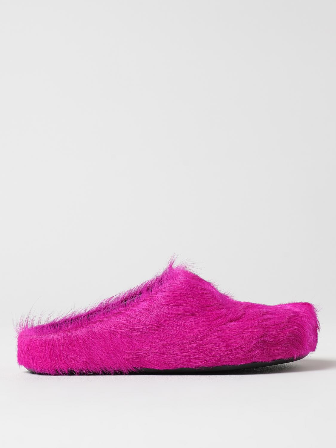 Marni Shoes Men Color Fuchsia In Fuchsia
