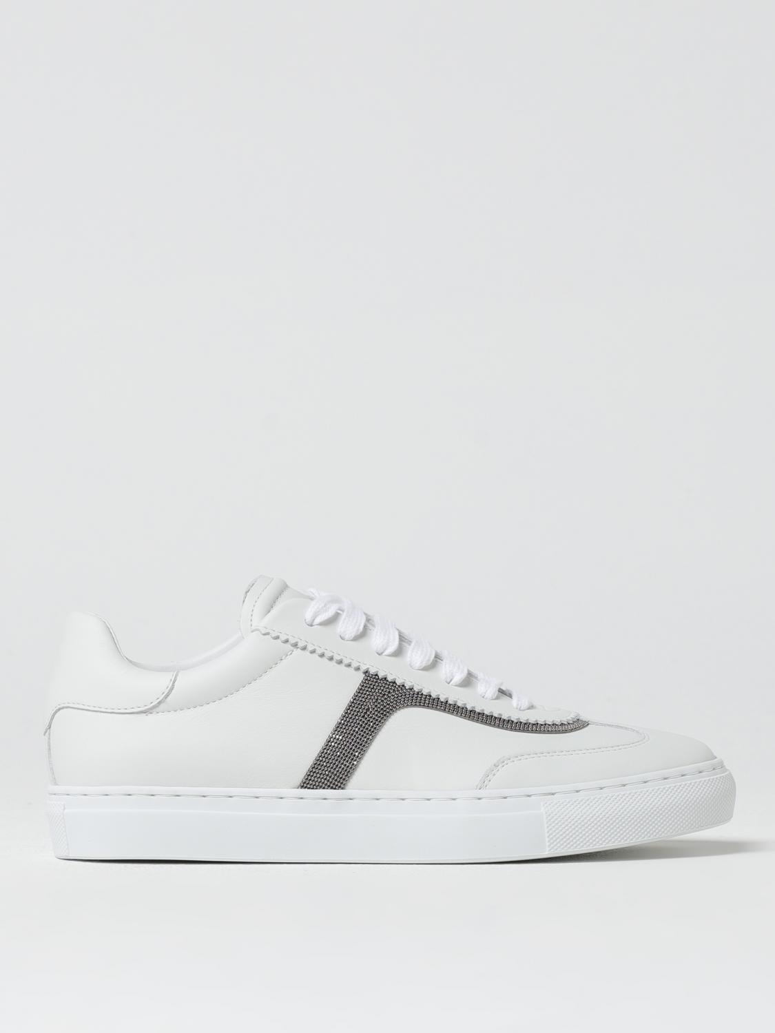 BRUNELLO CUCINELLI SNEAKERS BRUNELLO CUCINELLI WOMAN COLOR WHITE G60347001