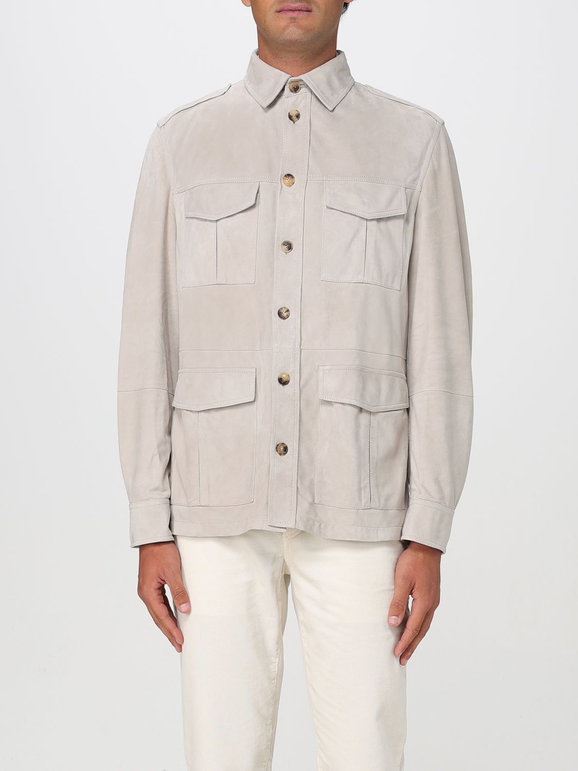 Brunello Cucinelli Jacket  Men Color Beige
