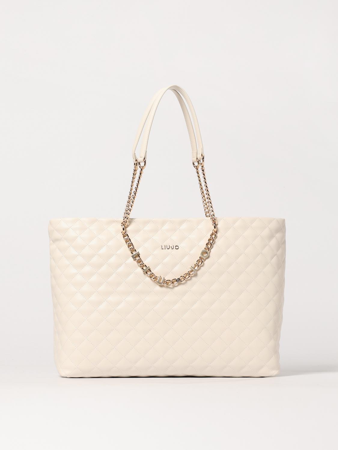 Liu •jo Tote Bags Liu Jo Woman Color Cream In Cream